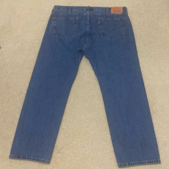 NWOT LEVI’S 505 Men’s Blue Denim Jeans Size 40x30 - Picture 5 of 9
